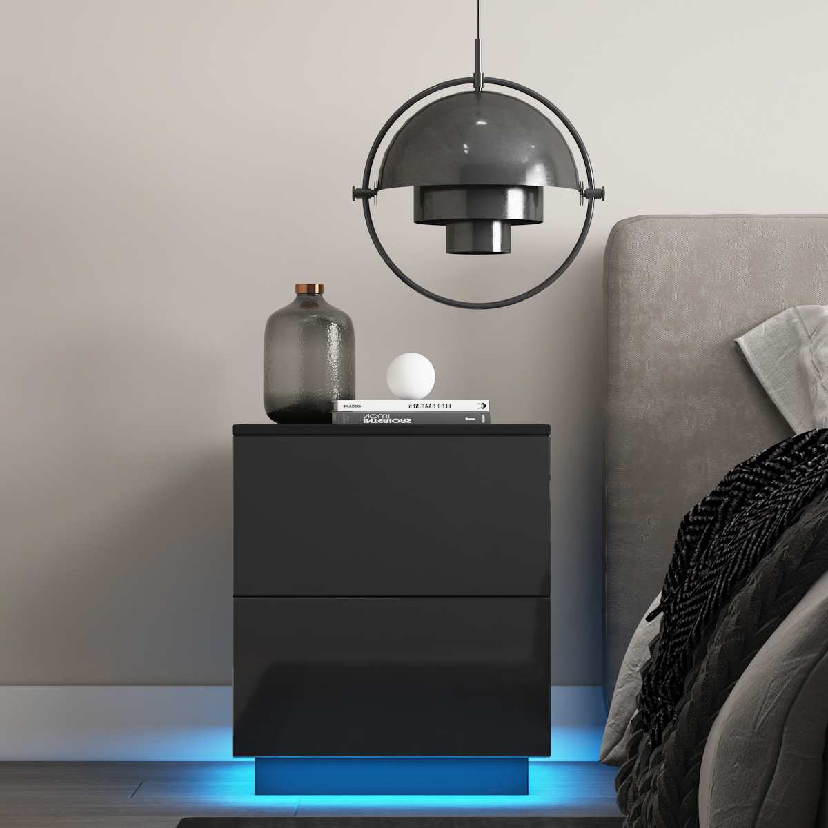 LED Bedside Tables for Bedroom